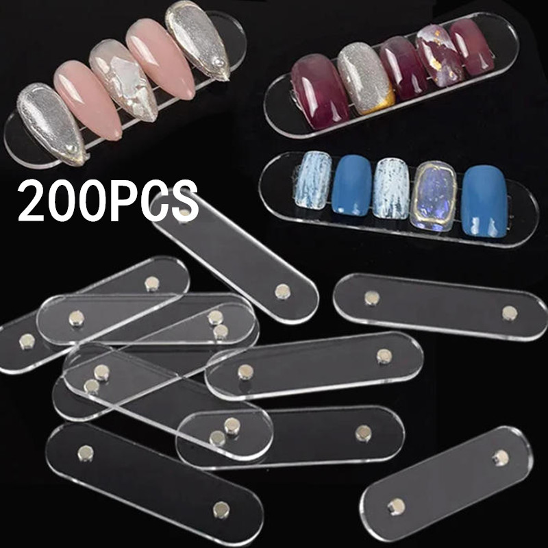 Striping Tape Nail - حامل عرض أظافر صناعية (50/100/200 قطعة)