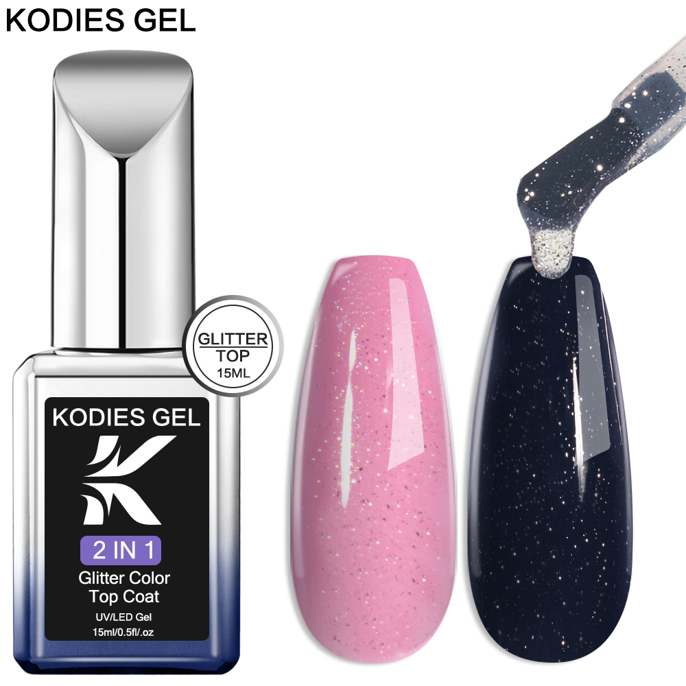 Nail Glitter Chrome - كوديس جل ستارلايت معطف فوقي جل