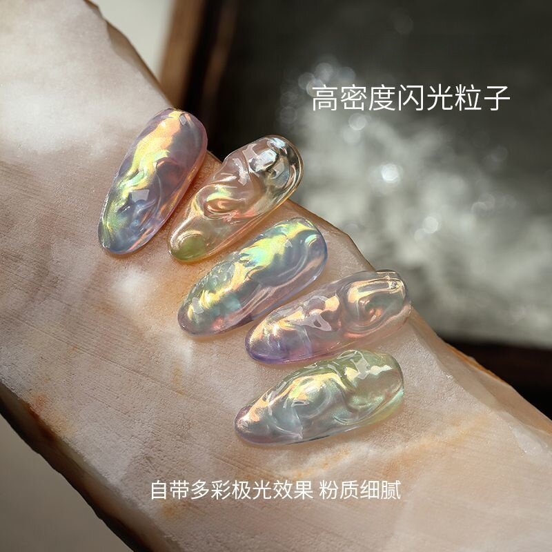 بودرة كروم يونيكورن نيون بـ 7  - مراجعة Nail Glitter Chrome وسعره