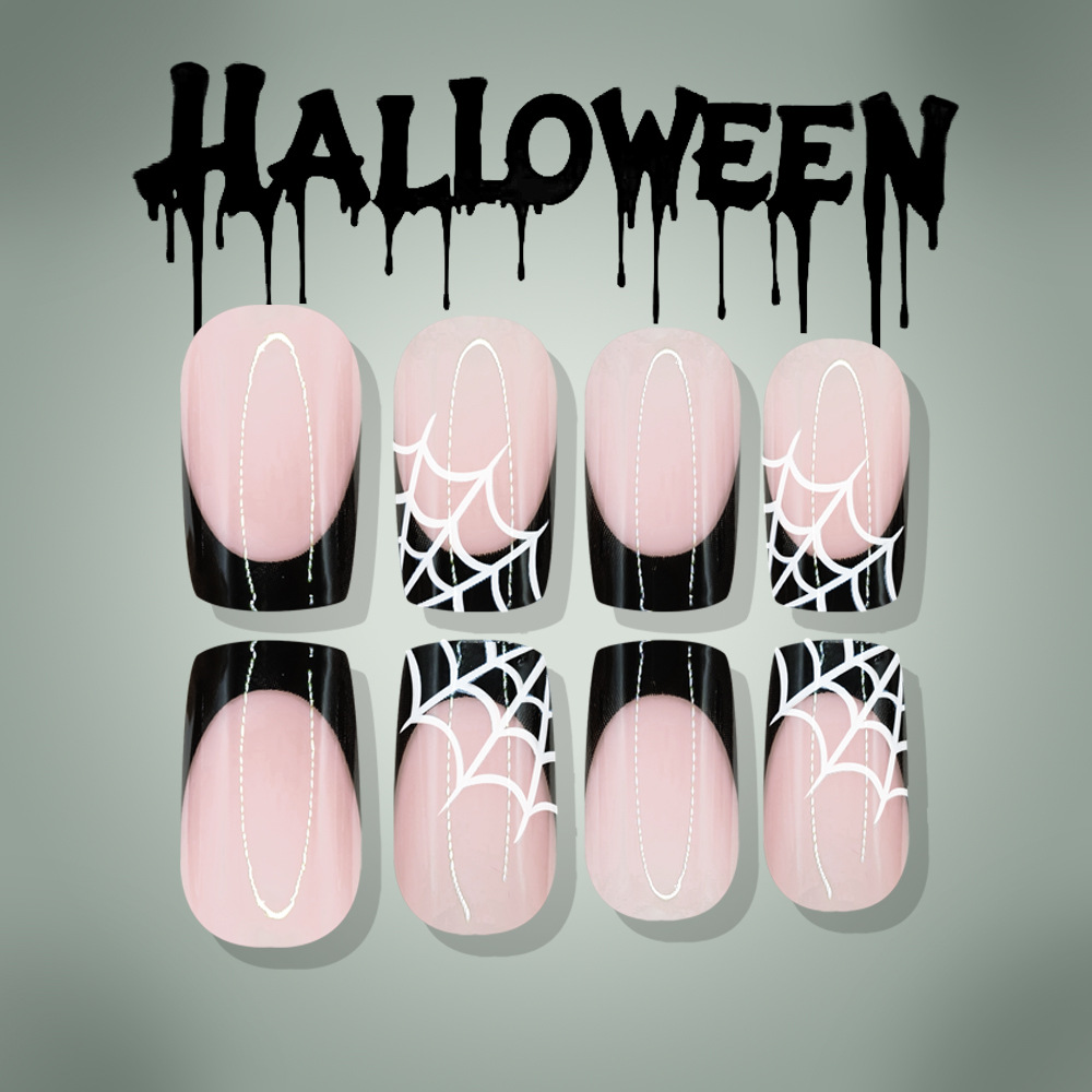 24 قطعة من أظافر الهالوين الاص - مراجعة Nail Art Jelly وسعره