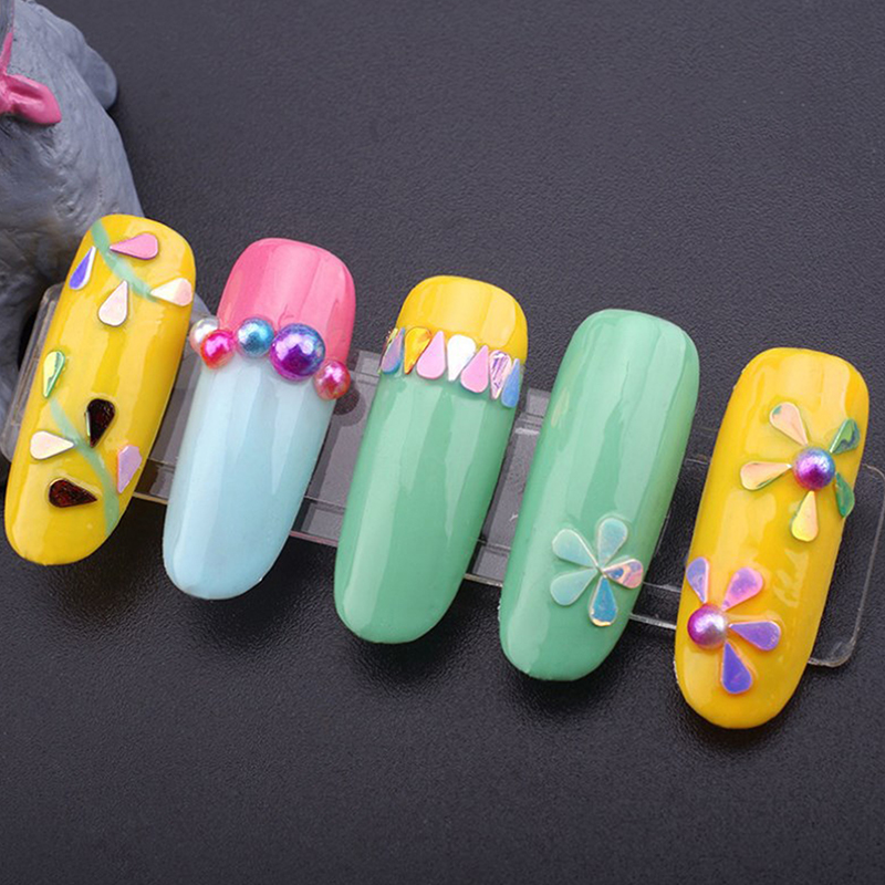 حامل عرض أظافر مزيفة شفاف ، شر - مراجعة Striping Tape Nail وسعره