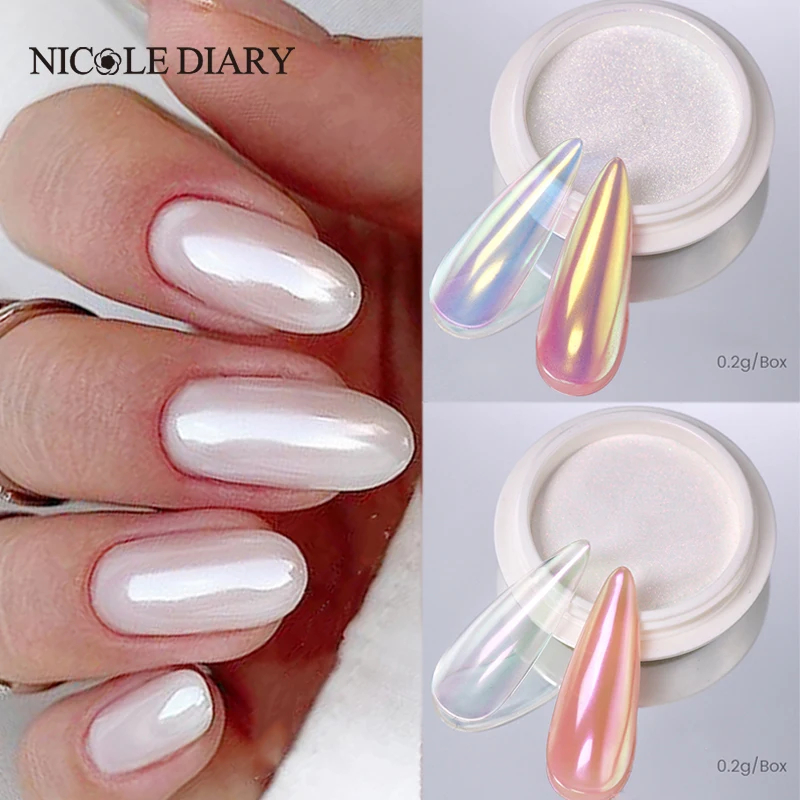 نيكول مذكرات مسمار مسحوق الصبا - مراجعة Nail Glitter Chrome وسعره