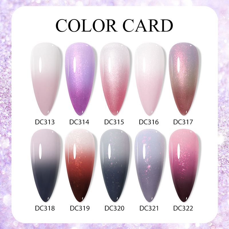 Mtssii 7 مللي Auroras قاعدة مط - مراجعة Nail Glitter Chrome وسعره
