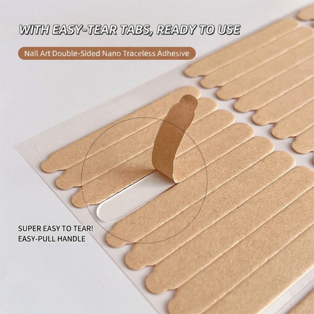 60/66/100 قطعة شريط لاصق شفاف  - مراجعة Striping Tape Nail وسعره