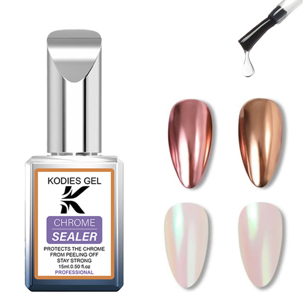 طلاء أظافر جل كروم من كوديز، ط - مراجعة Nail Glitter Chrome وسعره