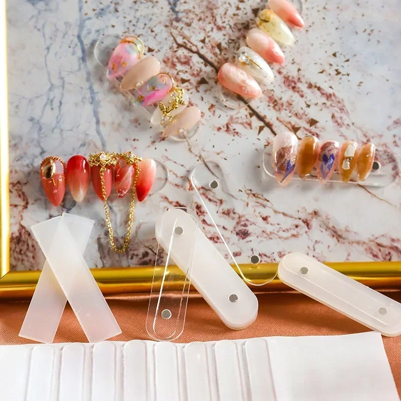 10/100 قطعة أظافر صناعية نصائح - مراجعة Striping Tape Nail وسعره
