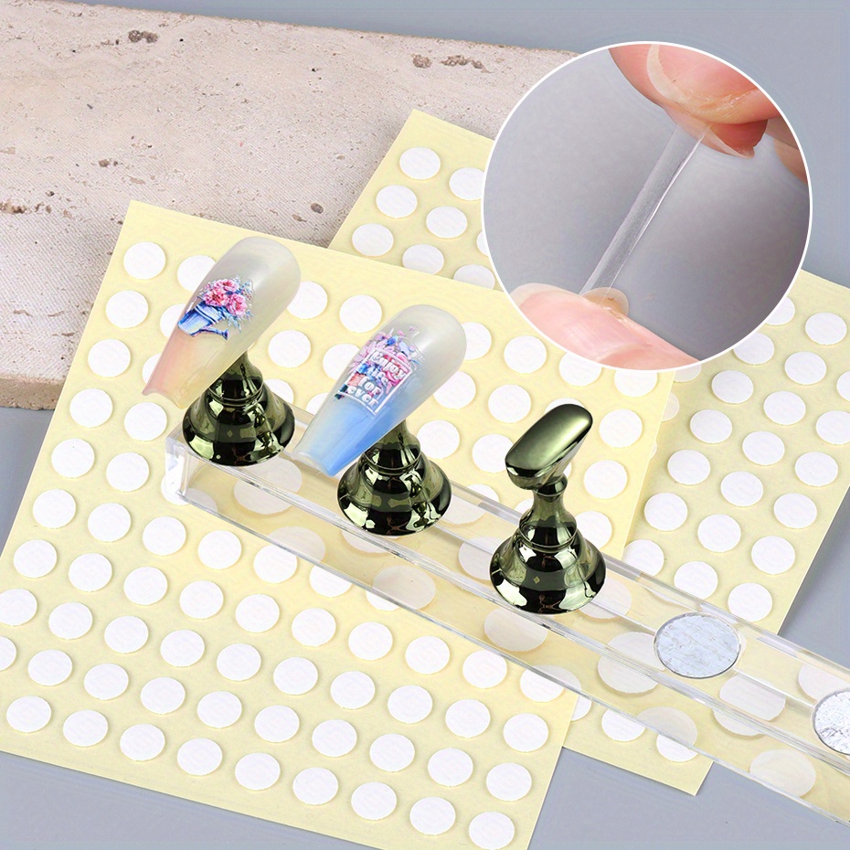 400 نصائح شفافة شريط لاصق على  - مراجعة Striping Tape Nail وسعره