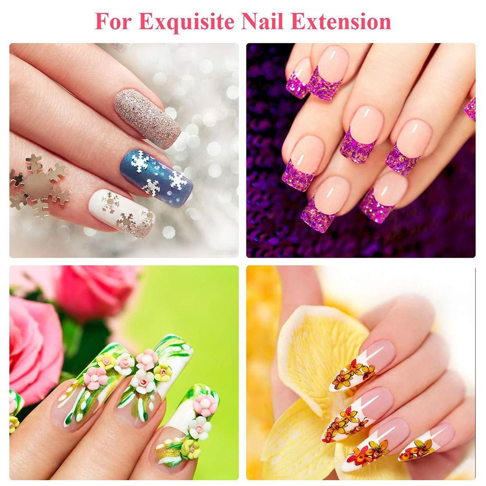50 قطعة دائم غير المنسوجة الحر - مراجعة Nail Extension Form وسعره